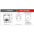 Firestone W013588903 Suspension Air Spring Kit Airide Air Spring Reversible Sleeve 1T15MP-7