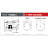 Firestone W013589306 Suspension Air Spring Kit 1T15M0.5 AIR SPRING