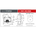 W013589586 by FIRESTONE - Airide Air Spring Reversible Sleeve 1T15TQ-1