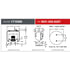 W013589287 by FIRESTONE - Airide Air Spring Reversible Sleeve 1T15MT-8