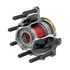 10082227 by CONMET - Drum Brake and Hub Assembly - 11,500 lbs. Rating, Iron Hub, 4.08 in. Stud, Aluminum Wheels