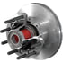 ConMet 10083400 Disc Brake Rotor and Hub Assembly Disc Brake Rotor and Hub Assembly - U-Section Rotor, Iron Hub, 3.63 in.