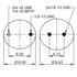 64255 by CONTITECH - Suspension Air Spring Kit - 8 in. Design Height, 11.4 in. Max Diameter, 14.4 in. Max Height
