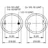 ContiTech 64285 Suspension Air Spring Kit Air Suspension Spring