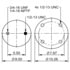 ContiTech 64279 Suspension Air Spring Kit 9 10-19 P 315