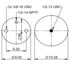 64339 by CONTITECH - Air Spring, Replaces AS8852