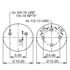 ContiTech 64397 Suspension Air Spring Kit 10 10-15 P 522