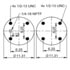 ContiTech 64505 Suspension Air Spring Kit FT 530-32 333