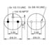 64552 by CONTITECH - Air Spring - Double Convoluted, FD 200-25 429 (2B9-251/4429, AS6948)