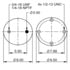 64762 by CONTITECH - Suspension Air Spring Kit