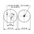 65368 by CONTITECH - Air Spring, Replaces AS8093