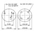 ContiTech 69747 Suspension Air Spring Kit Air Spring - 12 in. Design Height, 12.8 in. Max Diameter, 18.9 in. Max Height, 4.5