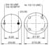 64708 by CONTITECH - Suspension Air Spring Kit