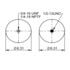 ContiTech 64665 Suspension Air Spring Kit FD 200-22 706