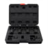 Cal-Van Tools 39660 Fuel Injector Tool 6-Piece Diesel Injector Line Flex Head Socket Set, 3/8 & 1/2-Inch Drive Crowfoot Kit
