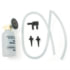 CTA Tools 1250 Brake Bleeder Jar Kit One Man Brake Fluid Bleeding Bottle Kit Magnetic Collection Hardware Tapered Fittings
