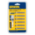 Irwin 3057003DS Drill Bit Set 7-Piece Quick Change Driver Bit Set Includes Impact Nutsetter Lobular Magnetic