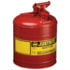 Justrite 7150100 Flame Arrestor Flame Arrester Safety Can - 5 Gallon Steel, For Flammables, Type I, Red