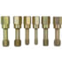 Lang 2588 Tap and Die Set 6-Piece Metric Thread Restorer Tap Set wit Reusable Clamshell Package
