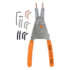 Lang 75 Pliers Quick Switch Pliers with Automatic Ratchet Lock and Tip Kit
