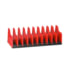 5500 by ERNST - 10 -Tool Plier Pro Organizer- Red/Black