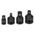 Grey Pneumatic 104A Socket Driver Adapter Set Impact Driver Socket Driver Set with Spring Loaded Friction Ball Retainer