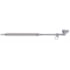 Haltec GA-185-1 Tire Pressure Gauge Tire Pressure Gauge - Dual Foot, Nylon Bar, Chrome, 10-150 PSI at 2 PSI Increments,