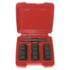 LTI Tools LT1233 Wheel Lug Nut Socket 4-Piece 1/2 In. Drive Dual Sided Flip Impact Socket Chrome Cap Lug Nut Remover Kit