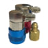 Mastercool 67736-K A/C System Conversion Kit 1/4” Flare to R1234yf Conversion Kit with High and Low Side Couplers and Adapter