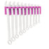 Mechanic's Time Savers 682 Wrench Rack 10-Piece Wrench Organizer, 3/8 thru 15/16 SAE and/or 10 thru 19 mm
