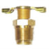 Reading Technologies (RTI) PC-03 Air Tool Hose Eliminizer Eliminex Manual Petcock Drain, 3/8", Brass, Use With Eliminex
