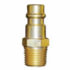 Reading Technologies (RTI) HFMP-1 Quick Disconnect Tool High Flow Quick Disconnect Plug, 1/4 in, Male, Brass