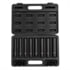 Sunex Tools 2848 Socket Set 8-Piece 1/2 in. Drive SAE Extra-Long Deep Impact Socket Set in Chrome Molybdenum with Storage