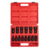 Sunex Tools 2644 Socket Set 14-PC 1/2 in. Drive SAE Universal Impact Socket Set in Chrome Molybdenum with Radius-Corner