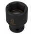 Sunex Tools 815MMG Socket 15 mm x 1/4 in. Drive 6-Point Magnetic Impact Socket in Chrome Molybdenum with Radius-Corner Design