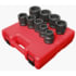 Sunex Tools 5699 Socket Set 9-PC 1" Drive Standard SAE Jumbo Impact Socket Set in Chrome Molybdenum with Heavy-Duty Storage