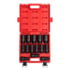 Sunex Tools 4638 Socket Set 14-Piece 3/4 in. Drive SAE 6 Point Deep Impact Socket Set in Chrome Molybdenum Steel with Case