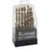 Titan 11006 Drill Bit 22 Pc. Titanium-coated High Speed Steel Drill Bit Set Ideal for Professional Hand Tools Use