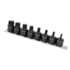 Titan 16138 Screwdriver Bit Socket 9 Pc. Stubby Xzn Triple Square Impact Bit Socket Set Ideal for Professional Hand Tools Use