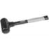 Titan 63124 Dead Blow Hammer 24 Oz. Dead Blow Hammer with Rubber Coated Cushion Grip Black Polymer Shell