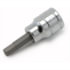 Titan 15600 Screwdriver Bit Socket Hex Bit Socket, 1/4 In. Drive, 2.5Mm., Chrome Ideal for Professional Hand Tools Use