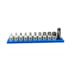 Vim Tools SHM400A 10 PC. STUBBY HEX METRIC DRIVER SET WITH MAGRAIL