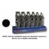 Vim Tools UJXZN12 Universal Joint Socket M12 XZN Triple Square Universal Joint Driver Socket Bit 1/4 In. Square Drive