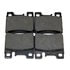 087-1469 by BECK ARNLEY - SEMI-MET BRAKE PADS