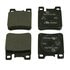 087-1497 by BECK ARNLEY - SEMI-MET BRAKE PADS