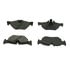 087-1819 by BECK ARNLEY - SEMI-MET BRAKE PADS