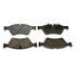 087-1844 by BECK ARNLEY - SEMI-MET BRAKE PADS
