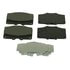 089-0852 by BECK ARNLEY - PREMIUM BRAND BRAKE PADS