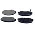 089-1367 by BECK ARNLEY - PREMIUM BRAND BRAKE PADS