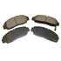 089-1574 by BECK ARNLEY - PREMIUM BRAND BRAKE PADS